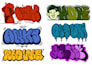 create a graffiti style design for your name or logo